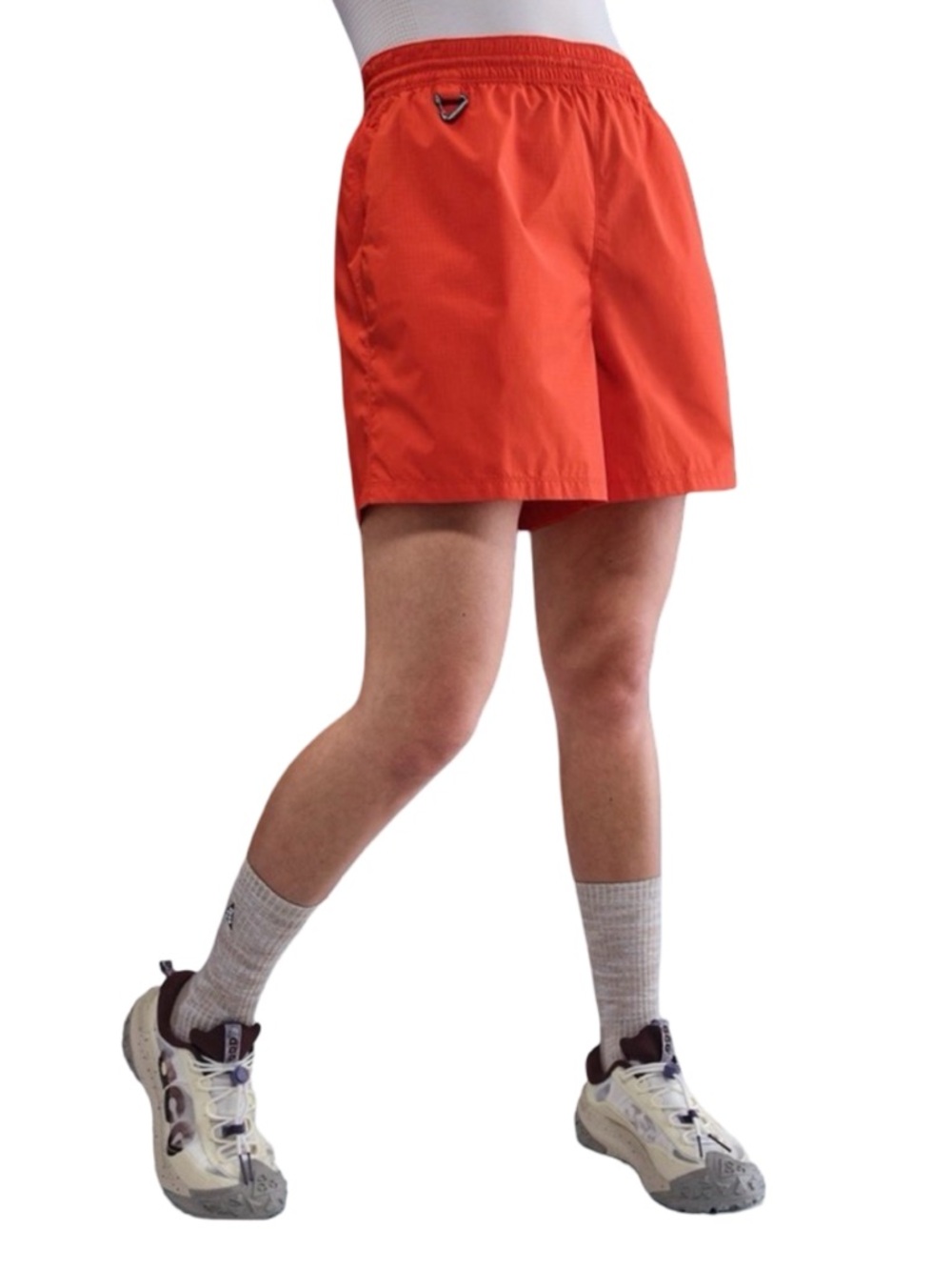 Nike ACG Repel Ripstop‎ Hiking Shorts Red Womens XS Trail HJ0263-633 NEW - Picture 2 of 13